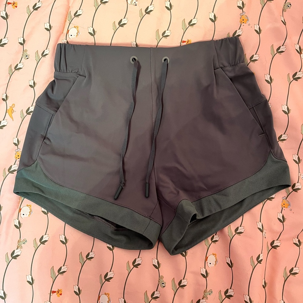 Lululemon Athletica Dark Gray Athletic Shorts
